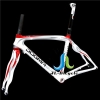 PINARELLO-DOGMA-60-1-Road-bike-carbon-fiber-integrated-frame+fork+seatpost+headset+clamp-Silver-White-